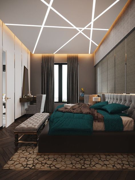 La Mecca, Luxury Ceiling Design, Bedroom Pop Design, Simple Ceiling Design, False Ceiling Bedroom, New Ceiling Design, Interior Ceiling Design, Pop False Ceiling Design, House Ceiling Design