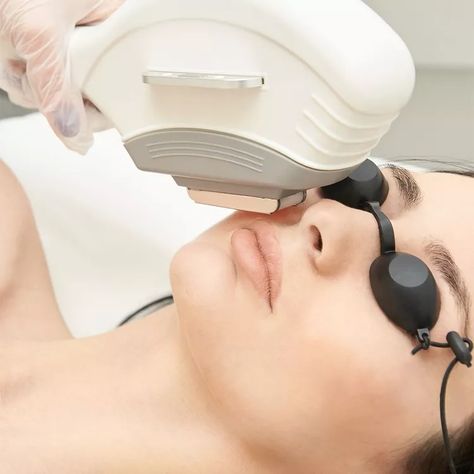 Electrolysis vs. Laser Hair Removal: Which Is Best For Facial Hair? Female Facial Hair, Laser Skin Care, Facial Hair Growth, Laser Removal, Laser Hair Removal Machine, Lighter Hair, Unwanted Facial Hair, Hair Removal Machine, Laser Skin