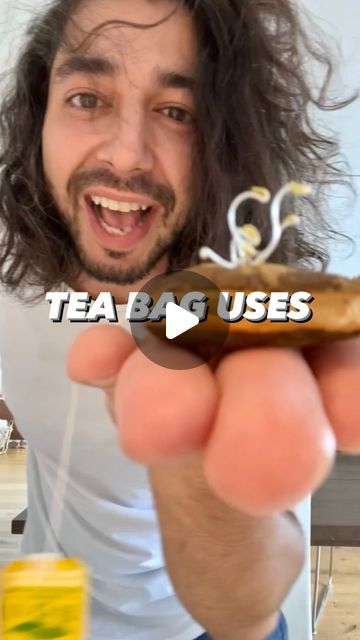 Armen Adamjan on Instagram: "Make the most out of used tea bags! 😲🤩 . . . Ps: more hacks in my official books! ❤️ Grab a copy on my website: CreativeExplained.com . . #tea #teabag #lifehacks #diy #howto #kitchenhacks #recycle #upcycle #hacks #creativeexplained #gardening #plants #plantbased" Creative Explained, Used Tea Bags, Tee Bag, Making Tea, Green Tea Bags, Ziploc Bag, Inside Plants, Chamomile Tea, Organic Teas