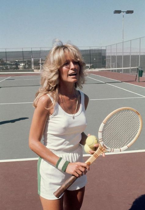 Farrah Fawcet, Kate Jackson, Charlotte Rampling, Farrah Fawcett, Jane Birkin, Tennis Clothes, Stevie Nicks, Alexa Chung, Kate Moss