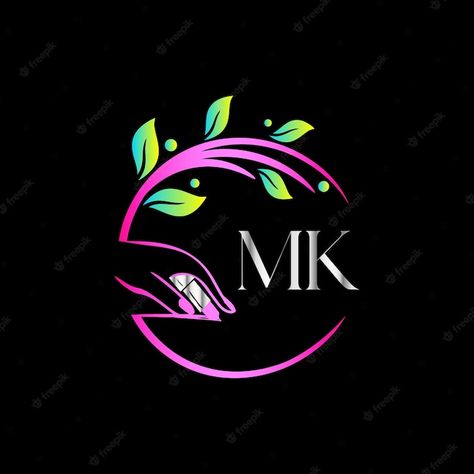 Premium Vector | Mk monograms logo nails, luxury cosmetics spa beauty vector template Mk Logo Wallpaper, Mk Love Logo, A Wallpaper Letter Love, Beauty Vector, Me Highlight Cover Instagram Aesthetic, Wallpaper Letter, Logo Nail, Waterfall Wallpaper, Eagle Images