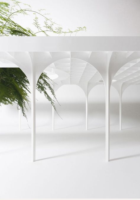 architecturalmodels.: Photo Frame Structure Architecture, Architectural Awning, Pavillion Architecture, Cantilever Architecture, Arch Structure, Arch Column, Arcade Architecture, Canopy Ideas, Structural Model