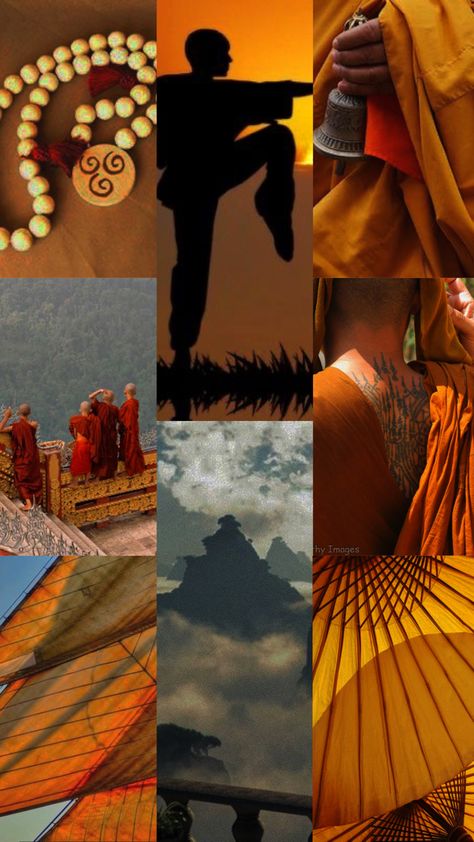 Air Nomads Aesthetic, Fantasy Nomad Aesthetic, Air Nomad Aesthetic, Avatar The Last Airbender Color Palette, Air Nomads Avatar, Avatar Air Nomads, Air Nation Aesthetic, Air Nomad Clothes, Avatar Air Nomad Clothes