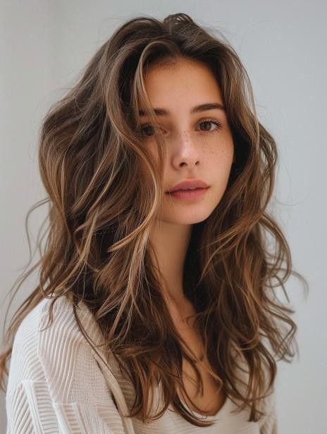 Haircuts For Brown Wavy Hair, Haircuts For Fine Wavy Hair Long, Medium Length Naturally Wavy Hair, Haircut For Naturally Wavy Hair, Natural Wavy Haircut, Medium Length Haircut Wavy Hair, Best Haircuts For Wavy Hair, Thick Wavy Haircuts, Wavy Hair Styles