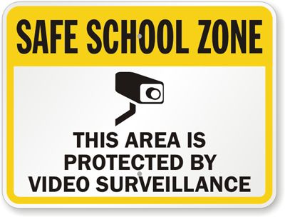 Safe-School-Zone-Sign-K-7376.gif (400×304) School Zone Sign, Safe School, Safe Schools, School Zone, School Signs, Video Surveillance, Gif, Signs