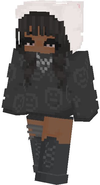 Mc Skins Girl, Minecraft Skins Girl, Minecraft Skins Female Layout, Minecraft Skins Layout, Minecraft Skins Black, Black Minecraft Skins, Skin Minecraft Girl, Minecraft Skins Female, Minecraft Idea