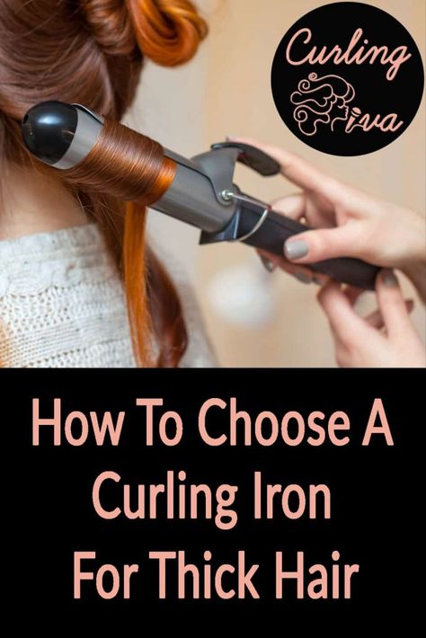 Got thick hair? If so, then your hair may be difficult to curl, but when choose the best curling iron for thick hair, you'll easily curl your hair like a pro! Curling Thick Hair, Best Curling Iron, Hairstyles For Long Faces, Good Curling Irons, Get Thicker Hair, Kelly Reilly, Hilary Swank, 60 Hairstyles, Curl Your Hair