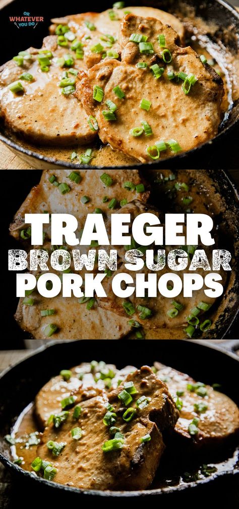 Traeger Brown Sugar Pork Chops Traeger Pork Chops, Prime Rib Recipe Easy, Leftover Prime Rib Recipes, Brown Sugar Pork Chops, Marinated Pork Chops, Traeger Grill Recipes, Bacon On The Grill, Traeger Recipes, Easy Pasta Salad Recipe