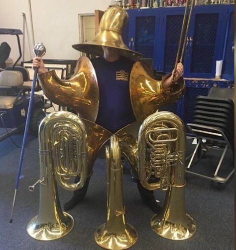 Arch Mage, Marching Band Jokes, Memes Minecraft, Band Jokes, Music Jokes, Band Nerd, Band Kid, Band Humor, French Horn