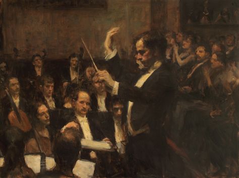 https://flic.kr/p/MXFtUV | Ron Hicks - The Second Movement [2012] | See: www.ronhicks.com/  [Art Renewal Centre - Oil on canvas, 76.2 x 101.6 cm] Ron Hicks, Musical Art, Fine Artist, Romantic Art, Classical Art, Ethereal Art, Art Website, Pics Art, Denver Colorado