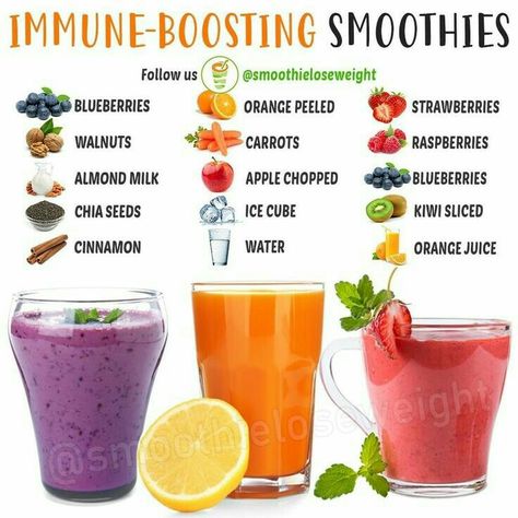 Immune-Boosting Smoothies #smoothie #smoothierecipes #smoothieforweightloss #tropicalsmoothie #smoothiebowl #weightlossrecipes Immune Boosting Smoothie, Resep Smoothie, Fruit Smoothie Recipes Healthy, Easy Healthy Smoothies, Smoothie Recipes Healthy Breakfast, Smoothie Drink Recipes, Healthy Drinks Smoothies, Healthy Juice Recipes, Smoothie Diet Plans