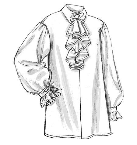 Ruffle shirt Ruffle Shirt Pattern, Ruffle Shirt Men, Medieval Shirt, Frilly Shirt, Puffy Shirt, Final Fantasy Funny, Frill Shirt, 18th Century Costume