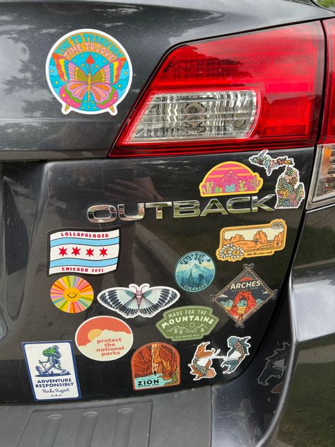 Granola Car Stickers, Subaru Stickers, Subaru Aesthetic, Subaru Cars, Subaru Outback, Arches National Park, First Car, Aesthetic Grunge, My Dream Car