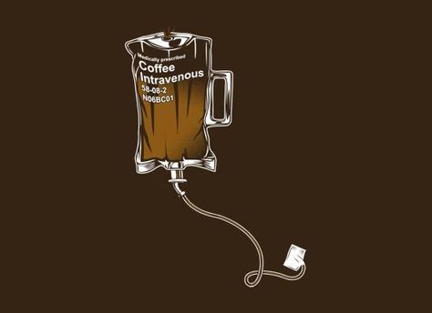 Feeling better already..... Coffee Iv, Funny Coffee Quotes, Coffee Cup Art, Coffee Shop Aesthetic, Coffee Wallpaper, Coffee Illustration, Coffee Tshirt, Coffee Is Life, Coffee Drinkers