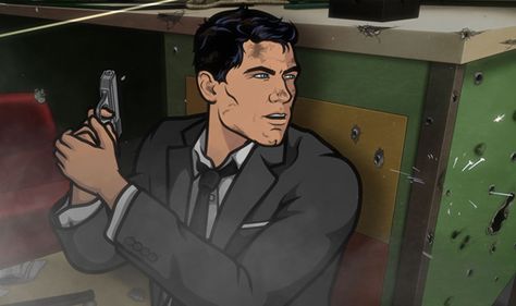 The Evolution of Archer's Men Cheryl Tunt, Archer Show, Adam Reed, Sterling Archer, Celebrity Autographs, Animation Process, Male Celebrity, Gents Fashion, James Patterson