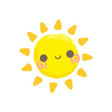 Cute Sun Drawing, Sun Vector, Sun Drawing, Cute Sun, Cute Smile, Vector Png, Png Transparent Background, Cartoon Cute, Png Images