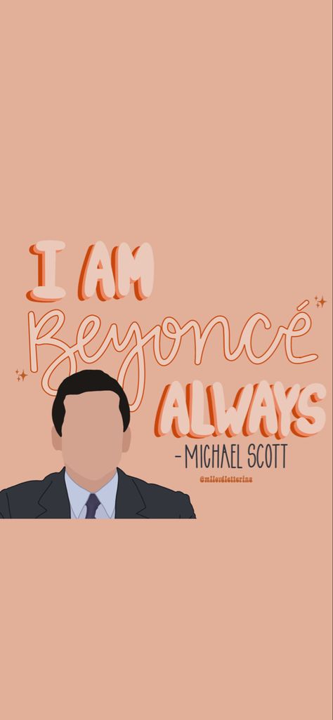 Always Wallpaper, I Am Beyonce Always, Cute Typography, Funky Quotes, Quotes Typography, Michael Scott, Really Funny Memes, Typography Poster, Beyonce