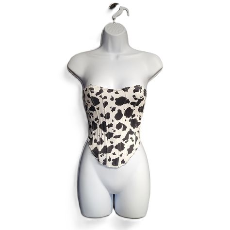 Brand: Ow Collection Style: Corset Top Color: Cow Print Size: Small Condition: New With Tags Ow Intimates Offers More Than Just Panties And Bralettes. From Swimwear To Dresses, Founder Sonja Davidsen Has Got You Covered. The Purpose Of Ow Intimates Is To Provide Elegant And Relevant Multi-Use Clothing. Whether You Are At The Club Or Catching Some Z's, The Various And Versatile Styles Will Make Your Body Stand Out In The Best Way. Every Material Is Carefully Selected Around The Subtle Influence O Style Corset Top, Ow Collection, Style Corset, Soft Minimalism, The Club, Cow Print, Corset Top, Bralette, Cow