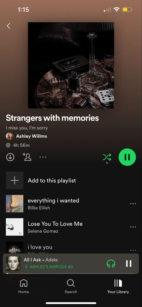 #playlist #adele #strangers Missing Someone Playlist, Aesthetic Song Playlist, Strangers Song, Adele Playlist, I Love Adele, Strangers Again, Missing Someone, All I Ask, Song Playlist