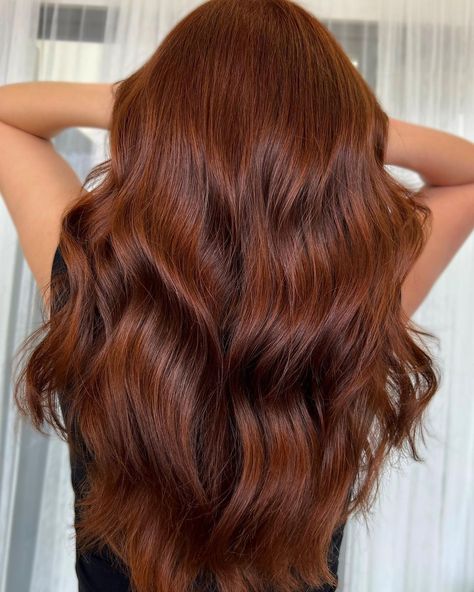 Copper Brown Hair, Brown Hair Looks, Ginger Hair Color, Wella Hair, Copper Hair Color, Hair Color Auburn, Pretty Hair Color, Auburn Hair, Hair Inspiration Color