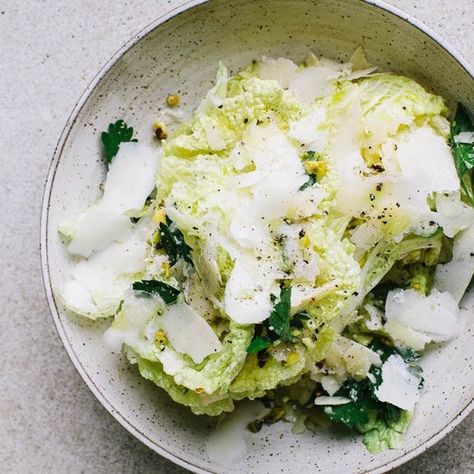 Nappa Cabbage Salad Recipes, Nappa Cabbage Recipes, Best Cabbage Recipe, Napa Cabbage Recipes, Napa Cabbage Salad, Pistachio Recipes, Cabbage Salad Recipes, Fresh Salad, Napa Cabbage