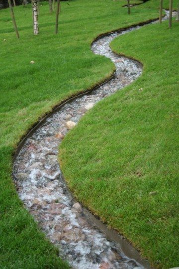 Like the idea of a small stream running through the garden? This one is great as it's not too deep so it's safe for children.