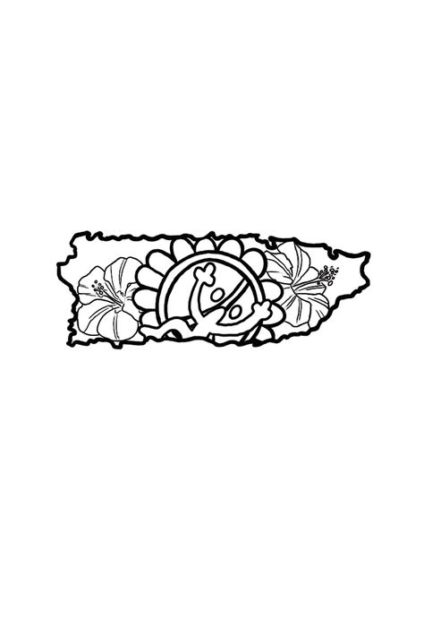 Puerto Rican Drawings, Puerto Rico Island Tattoo, Puerto Rican Island Tattoo, Puerto Rico Stamp Tattoo, Puertorican Tattoos Symbols, Puerto Rican Crafts, Puerto Rican Inspired Tattoos, Puerto Rico Symbols, Puerto Rico Coloring Pages