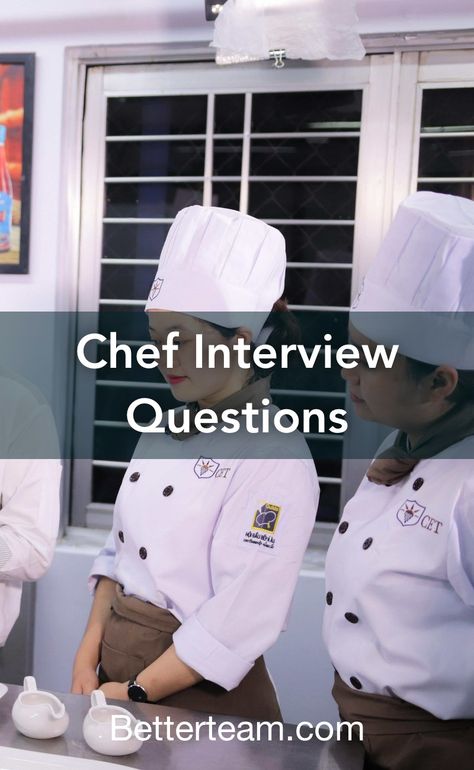 Chef Interview Questions, Mock Interview Questions, Restaurant Checklist, Chef Job Description, Job Interview Questions And Answers, Chef Job, Job Interview Attire, Restaurant Tips, Culinary Lessons