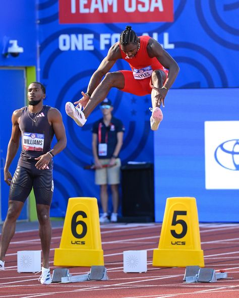 jeffcohenphoto | Noah Lyles, 100m Champ. 2024 USATF Olympic Trials. . . . . #noahlyles #100m #trackandfield #athletics #usatfolympictrials #jeffcohenphoto… | Instagram Track And Field Aesthetic, Noah Lyles, Track Photos, Athlete Motivation, Sport Aesthetic, Martial Arts Instructor, Olympic Trials, Track And Field Athlete, Sports Aesthetic