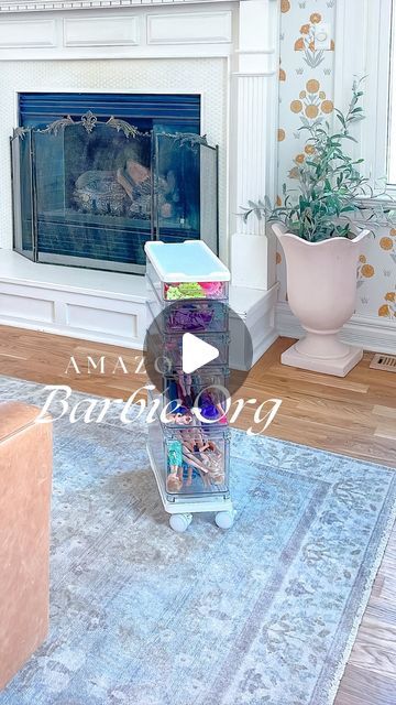 Arin Jura | Amazon Finds + Organization + DIY & Decor on Instagram: "One of my number one asked questions because FREAKING BARBIES. This stacking organizer works awesome, has several drawers and as a bonus will grow with your little one. We loved it so much we ended up with a second one and Avé keeps it in her closet with all her beauty favs! 🎀 Comment BARBIE for the link to the organizer to be sent your DMs Or you can go to my Amazon Storefront and find this linked under kids organization (link in bio) Or you can go here: https://amzlink.to/az076zzQqRlDX . . . . #barbieorganization #barbie #organization #amazonfinds #amazonhomefinds #amazonhomefavorites #amazonmusthaves #amazonmusthave #amazonfavorites #amazonfavorite #amazonorganization #toyorganization #playroomorganization #Kidso How To Organize Barbie Stuff, Organizing Barbie Accessories, How To Organize Barbies And Accessories, Barbie Accessories Storage, Barbie Organization Ideas, Barbie Accessory Storage, Barbie Storage Ideas, Barbie Organizer For Toddler Room, Barbie Storage