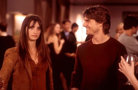 Penelope Cruz Vanilla Sky, Vanilla Sky, Look At The Moon, Sky Photos, Penelope Cruz, New Girlfriend, Love Movie, Star Sky, Tom Cruise