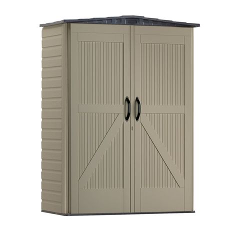 Rubbermaid Roughneck Vertical Storage Shed, Medium | Wayfair Vertical Storage, Updating House, Storage Shed, Remodel Ideas, Plein Air, Storage Organization, Outdoor Living, Shed, Cookware