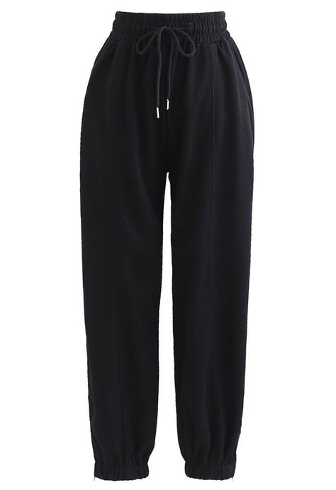 ed519dacc89b2bead3f453b0b05a4a8bdesc50724947ri Black Relaxed Pants Outfit, Black Comfy Pants, Sweat Pants Png, Black Jogger Pants Outfit, Dancehall Outfits, Sweat Pants Black, Jogging Pants Black, Jogger Pants Outfit, Cute Sweatpants