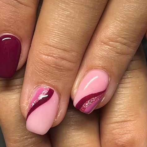 Swirl Nails, Cherry Nails, Cute Gel Nails, Halle Berry, Cuticle Oil, Halle, Cherry Blossom, Swirl, Gel Nails