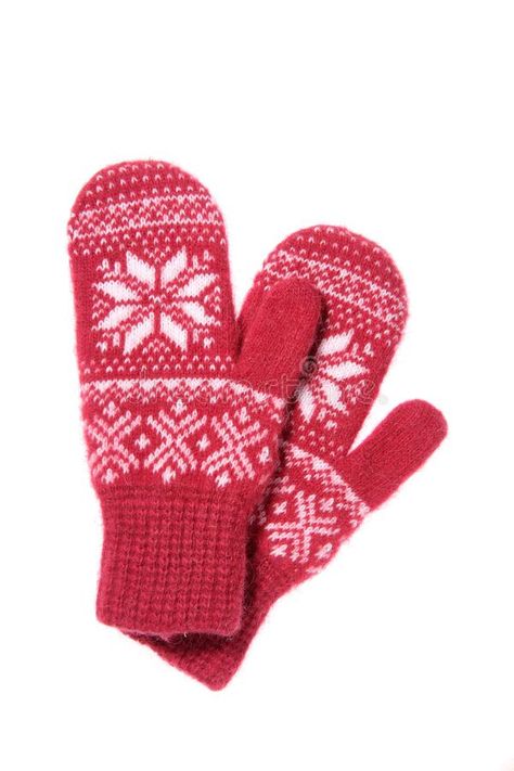 Warm woolen knitted mittens isolated on white background. Red kn. Itted mittens #Sponsored , #sponsored, #ad, #knitted, #Warm, #isolated, #mittens Knitted Mittens Pattern, Knitted Mittens, Mittens Pattern, Knit Mittens, Winter Glove, Favorite Things, White Background, Photo Image, Screen