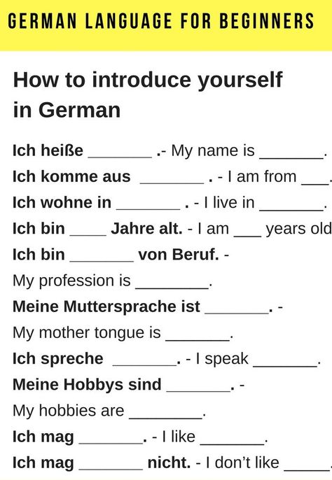 How Students learning German with these special German Worksheets FINALLY learn to SPEAK GERMAN! The question is: when are you finally going to use it? German Worksheets, Learning German Worksheets, German Phrases Learning, Speak German, German Study, German Phrases, Learning Languages Tips, Learning German, German Grammar