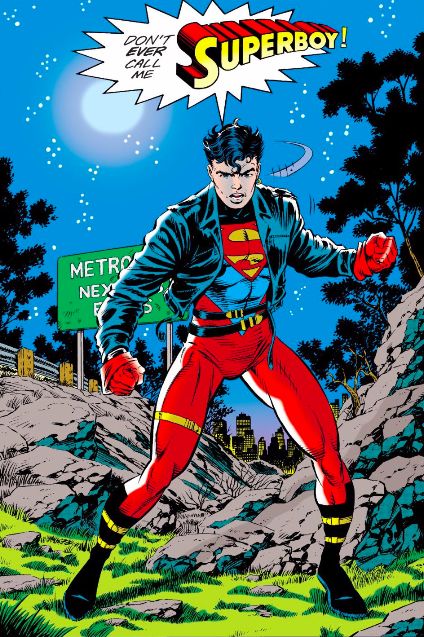 Conner Kent / Superboy 1st appearance. Reign Of The Supermen, Conner Kent, Legion Of Superheroes, Superman Family, Adventures Of Superman, Superman Lois, Lego Dc, Dc Comics Superheroes, Dc Comics Characters