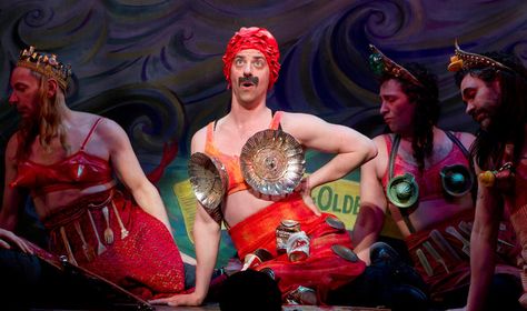 Mermaid Scene, Star Catcher, Mermaid Song, Growing A Mustache, Peter And The Starcatcher, Christian Borle, Broadway Costumes, J M Barrie, Mermaid Costume