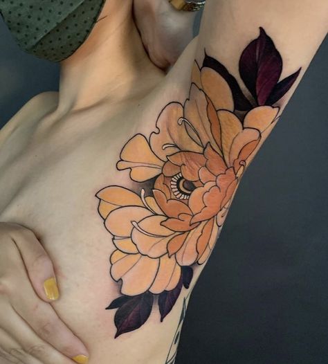 Pi Tattoo, Grimm Tattoo, Armpit Tattoo, Underarm Tattoo, Just Ink, Peonies Tattoo, Dainty Tattoos, Neo Traditional, Like Comment Share