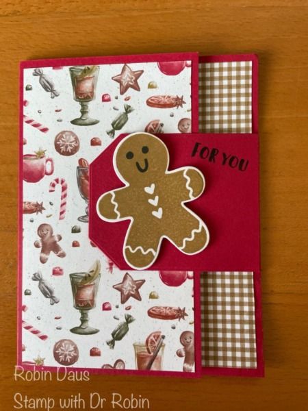 Bread Card, Gingerbread Cards, Cute Gingerbread Man, Folding Cards, Xmas 2024, Wrong Number, Stampin Up Christmas Cards, Fold Cards, Stampin Up Christmas