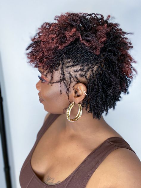 Combined Locs, Sister Locks Hairstyles, Micro Locks, Sisterlocks Styles Updo, Micro Braids Hairstyles, Sisterlocks Styles, Sister Locs, Short Locs Hairstyles, Natural Hair Twists