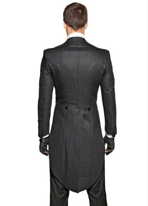 Tail Coat Mens, Tailcoat Mens, Tail Coat, Morning Coat, Black Suit Men, Morning Suits, Classy Suits, Men Stylish Dress, Fashion Figures