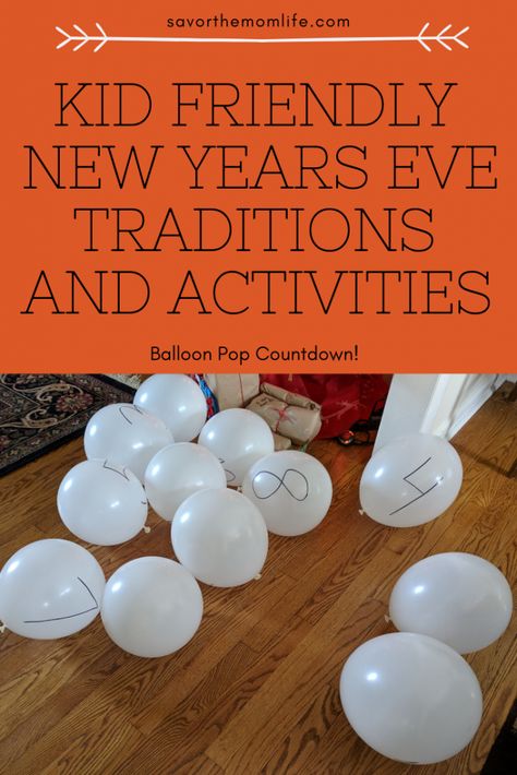 New Years Eve Traditions Families, New Years Eve Party Ideas For Kids, New Years Eve Toddler, Kid Friendly New Years Eve, New Year Eve Kids Activities, Kids Nye, Nye Activities, Teaching Prek, New Years With Kids