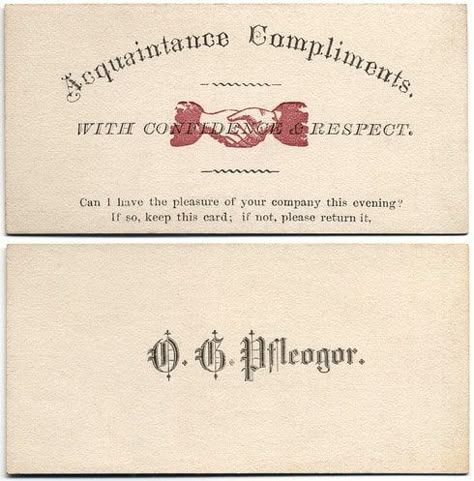 vintage 19th century 1800s calling card Aesthetic Business Cards, Formal Proposals, Vintage Documents, Vintage Tickets, Compliment Cards, Brain Images, Victorian Life, Pure Imagination, Art Of Manliness