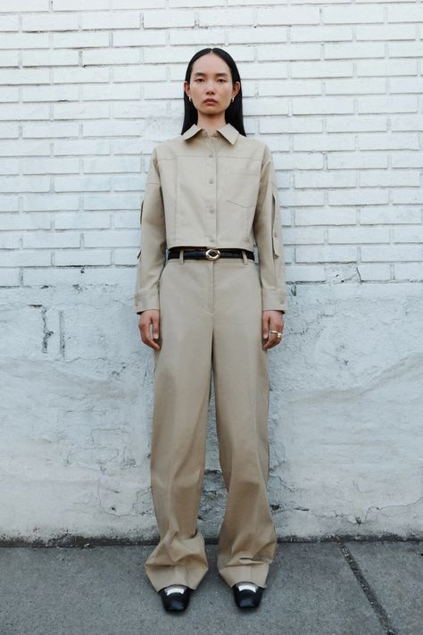 3.1 Phillip Lim Resort 2024 Collection | Vogue Resort 2024 Collection, Resort 2024, Oversized Jean Jacket, Uniform Fashion, Suits And Jackets, South Asian, 2024 Fashion, Knitwear Design, Fashion Show Collection