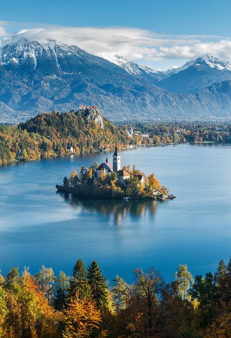 Island on lake Bled Outer Space Pictures, Nature Images Hd, Lake Bled Slovenia, Bled Slovenia, Mountain Images, Lake Bled, Space Pictures, My Photo Gallery, Nature Images