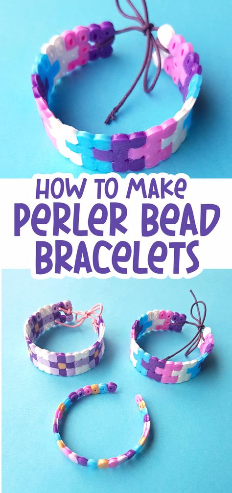 How To Make Perler Bead Bracelets, Perler Beads Bracelet, Perler Beads Jewelry, Perler Bracelet, Perler Bead Bracelet, Perel Beads Ideas, How To Make Kandi Bracelets, Perler Bead Ideas, Bracelet Template