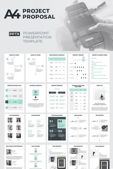 A project proposal template contains milestones at which certain aspects of the project are to be completed. In addition, a comprehensive project proposal includes a list of the key participants in the endeavor and contain a detailed budget that includes a summation of anticipated costs and a time frame for specific expenditure. #minimalistandsimplepowerpointtemplates Timeline Graphic, Worksheet Design, Work Development, Deck Inspiration, Timeline Project, Project Proposal Template, Proposal Design, Business Proposal Template, Annual Reports