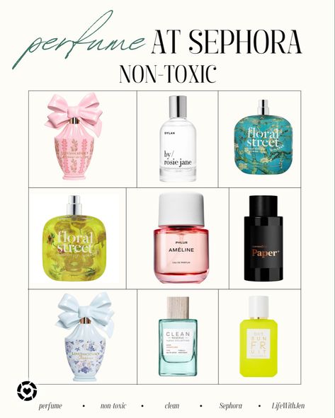 Indulge in so many fun and fragrant options at Sephora without the toxic chemicals! #perfume #sephora #fragrance #nontoxic #ltk Nontoxic Perfume, Non Toxic Perfume, Sephora Fragrance, Perfume Sephora, Dye Free Foods, Perfume Hacks, Toxin Free Living, Nontoxic Beauty, Clean Perfume