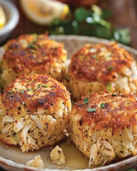 Grandma's cooking recipes 🍔🙏🥪 | Iconic Baltimore Crab Cakes 🦀🍋 | Facebook Baltimore Crab Cakes, Crab Cake Recipes, Crab Cake Recipe, Grandma Cooking, Crab Recipes, Crab Meat, Crab Cakes, Recipes For Beginners, 1 Pound